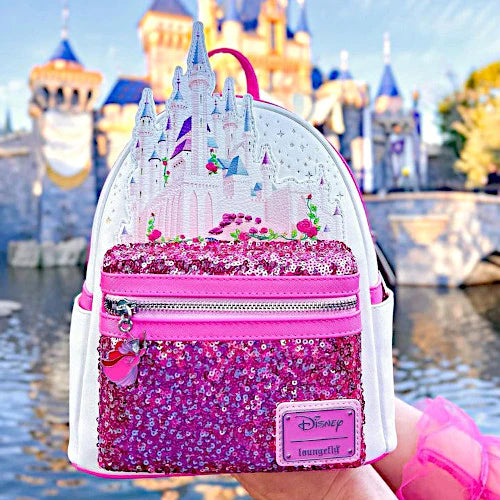 Loungefly Disney Sleeping Beauty Aurora Sketch Mini Backpack 